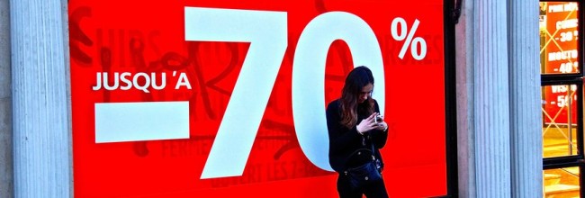 Les soldes ont du plomb dans l’aile